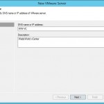 Add a new VMware server to Veeam Backup & Replication Free 7.0